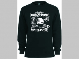 Anarcho Punk - Antifascist mikina bez kapuce